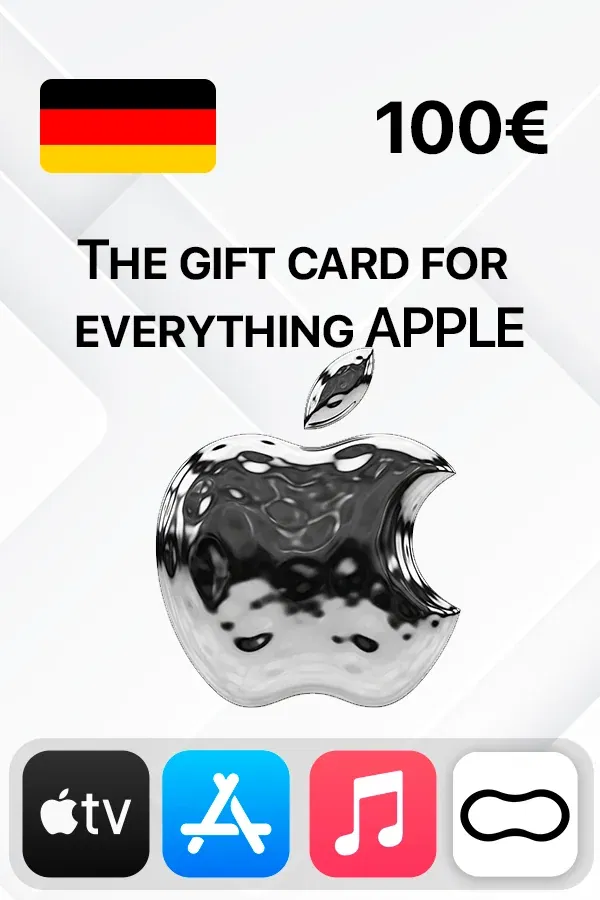 Купить Подарочная карта Apple Store & iTunes €100 EUR Германия