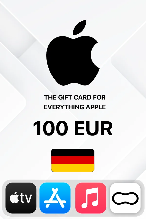 Подарункова карта Apple iTunes 100 EUR (Німеччина)