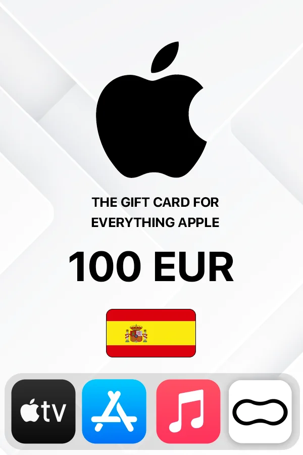 Apple iTunes Gift Card 100 EUR (Spain)