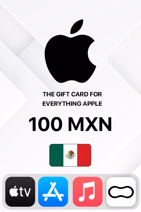 Apple iTunes Gift Card 100 MXN (Mexico)