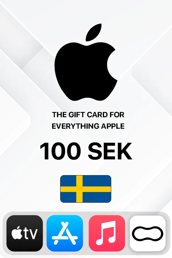 Apple iTunes Gift Card 100 SEK (Sweden)