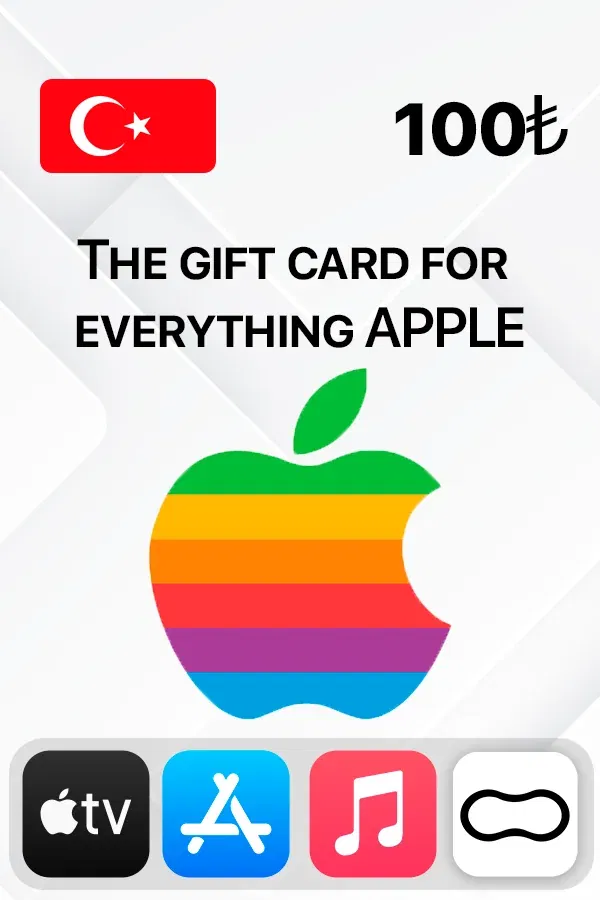 Buy Apple Store & iTunes 100 TL Turkey Gift Card