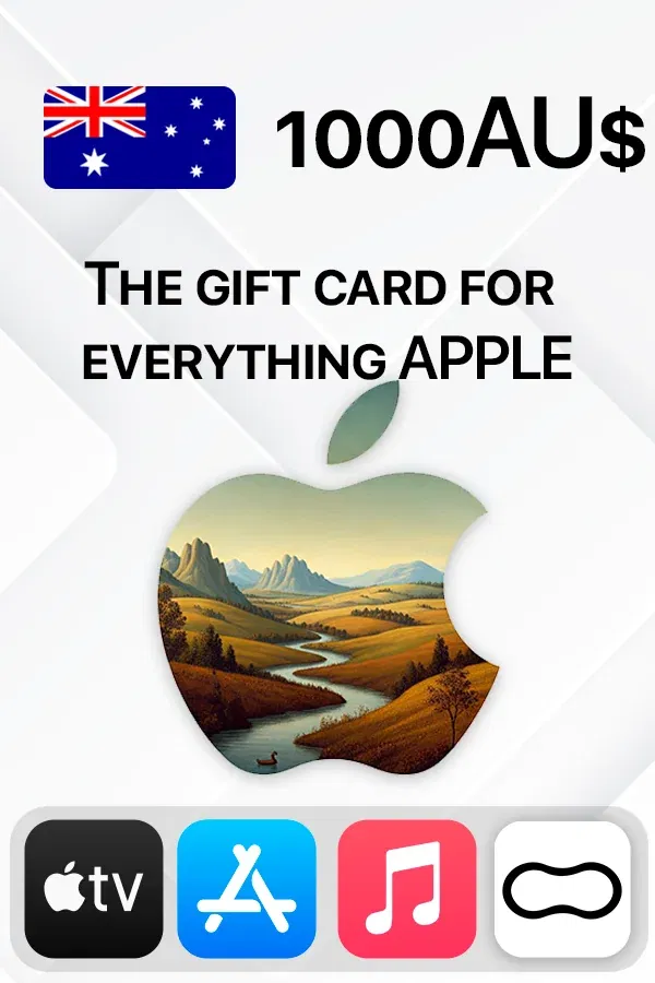 App Store & iTunes 1000 AUD Australia