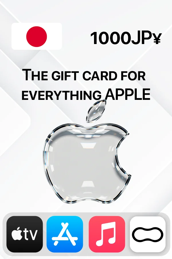 Buy Apple Store & iTunes Gift Card 1000 JPY Japan