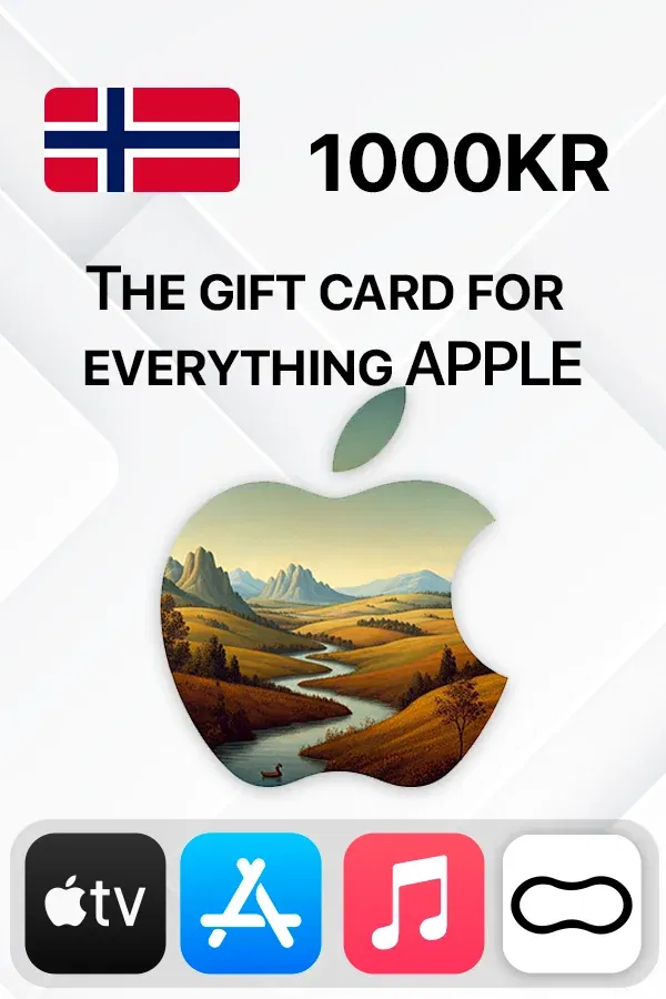 App Store & iTunes 1000 NOK Norway