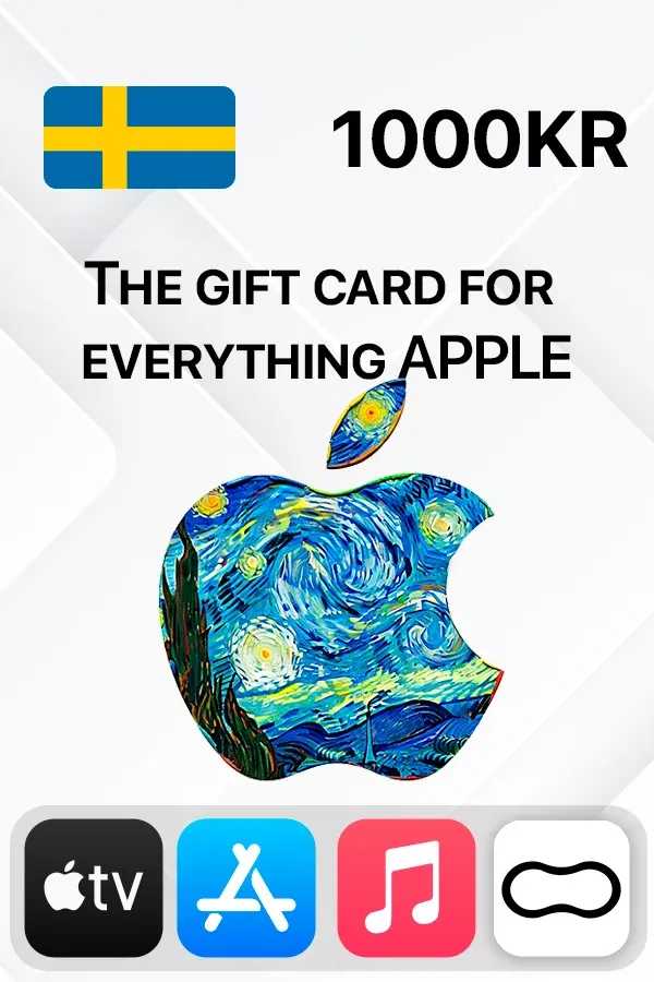 App Store & iTunes 1000 SEK Sweden