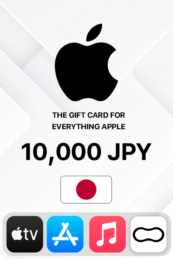 Apple iTunes Gift Card 10,000 JPY (Japan)