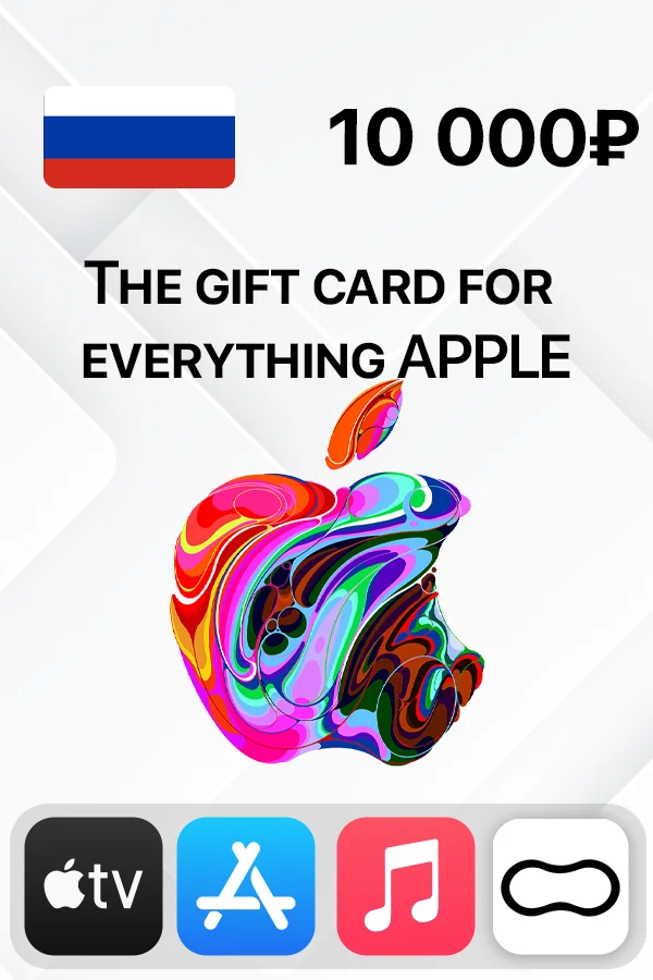Buy Apple Store & iTunes 10000 RUB Russia Gift Card