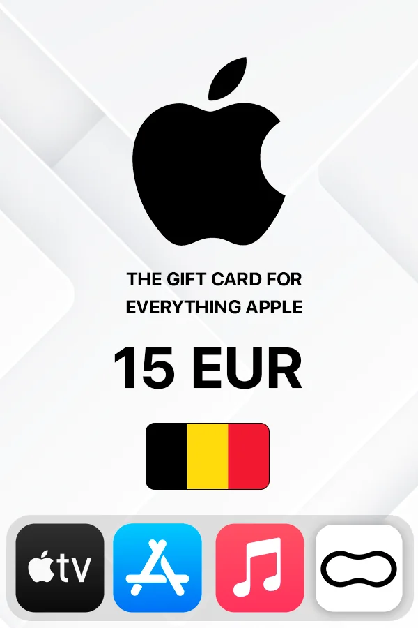 15 EUR Apple iTunes Belgium