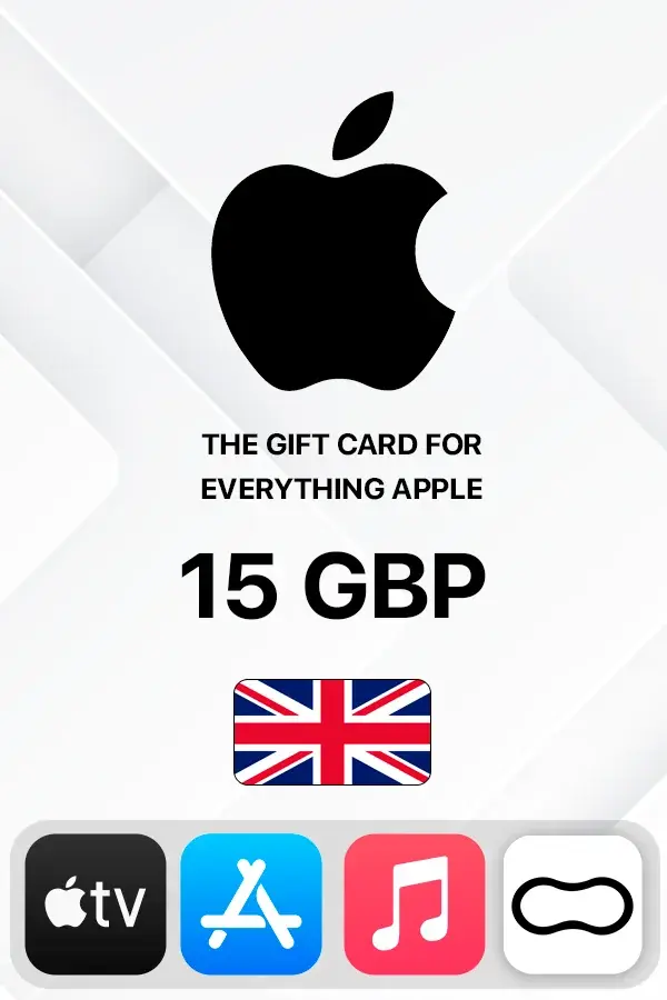 Apple iTunes Gift Card 15 GBP (United Kingdom)