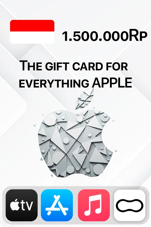 Buy Apple Store & iTunes Gift Card 1.500.000 IDR Indonesia