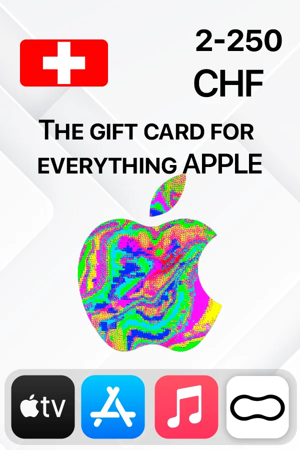 Buy Apple Store & iTunes Gift Card 2-250 CHF Switzerland