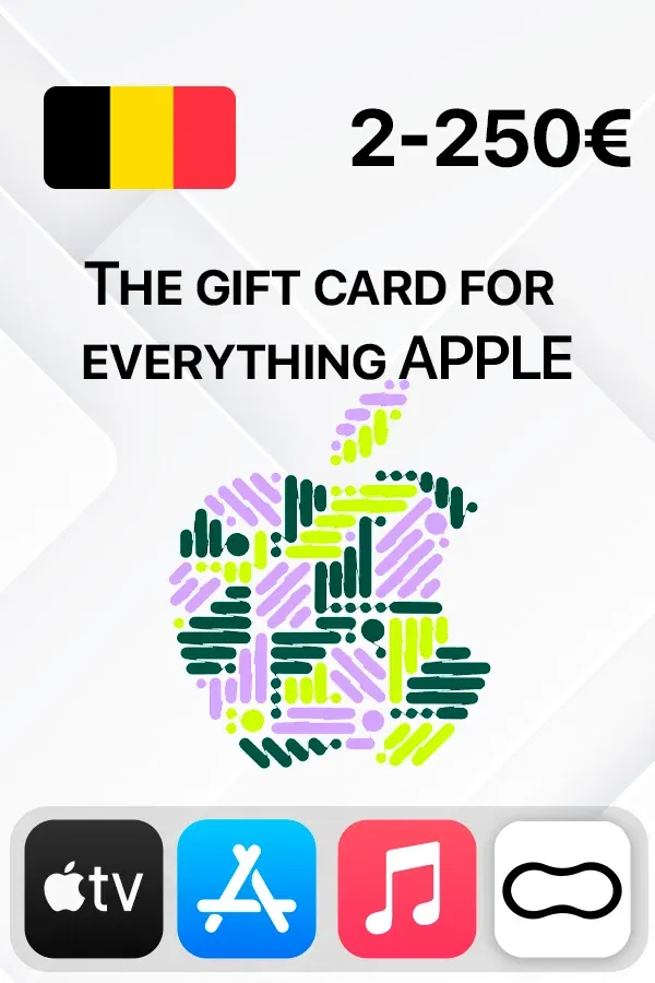 Buy Apple Store & iTunes Gift Card €2-250 EUR Belgium