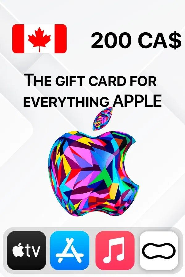 App Store & iTunes 200 $ CAD Canada