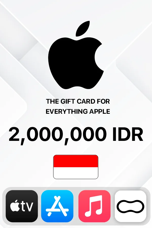 Apple iTunes Gift Card 2,000,000 IDR (Indonesia)