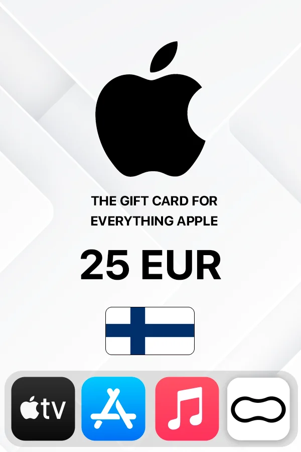 Apple iTunes Gift Card 25 EUR (Finland)