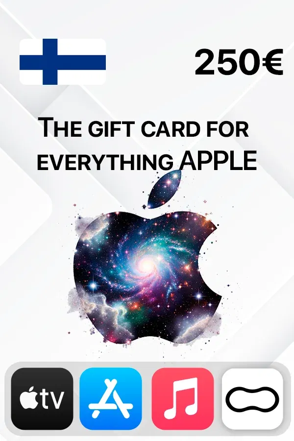App Store & iTunes €250 EUR Фінляндія