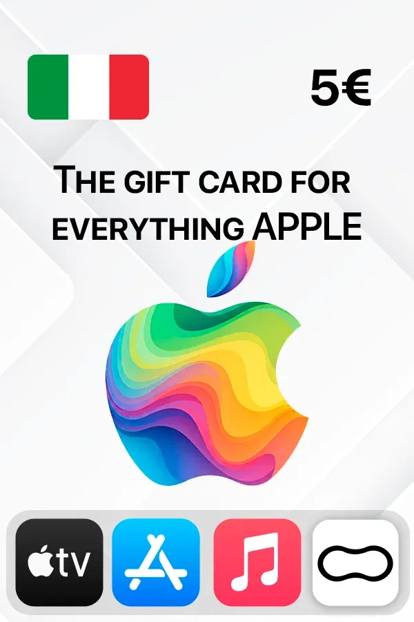App Store & iTunes €5 EUR Італія