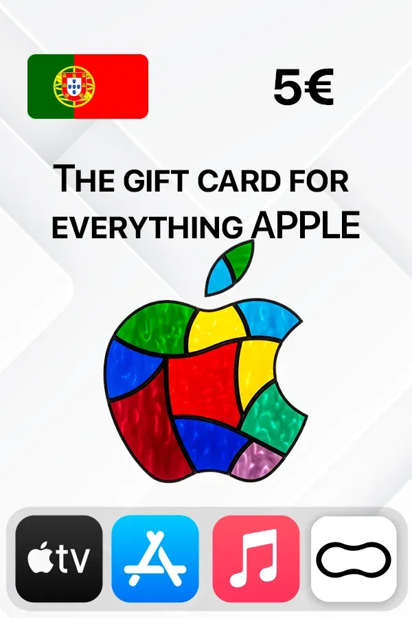 Купить Подарочная карта Apple & iTunes €5 EUR Португалия