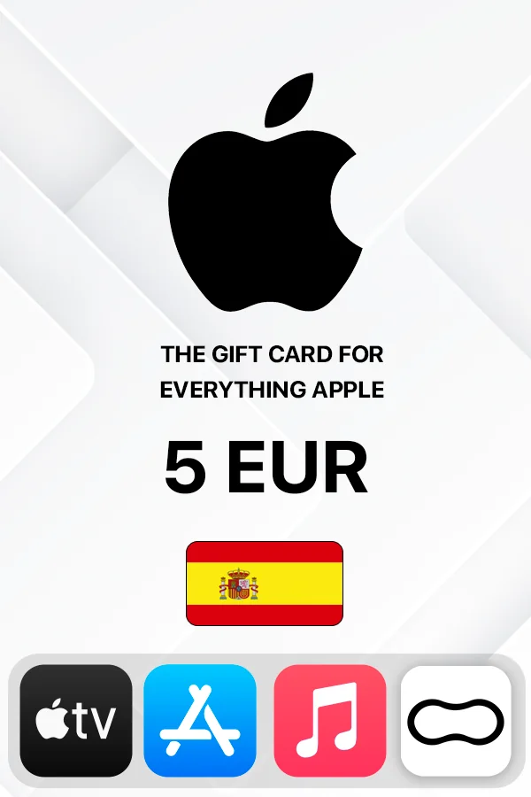 Apple iTunes Gift Card 5 EUR (Spain)