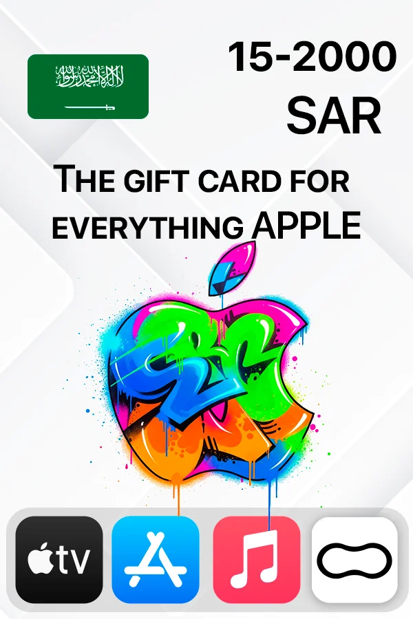 Buy Apple Store & iTunes Gift Card 50-2500 SAR Saudi Arabia