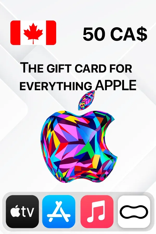 App Store & iTunes 50 $ CAD Canada