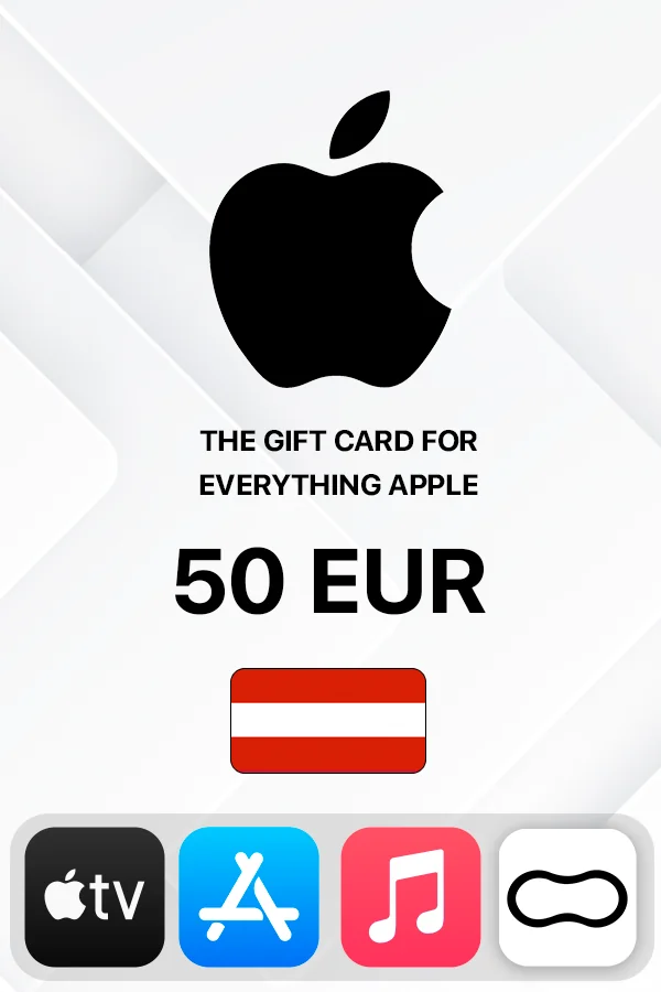 Apple iTunes Gift Card 50 EUR (Austria)
