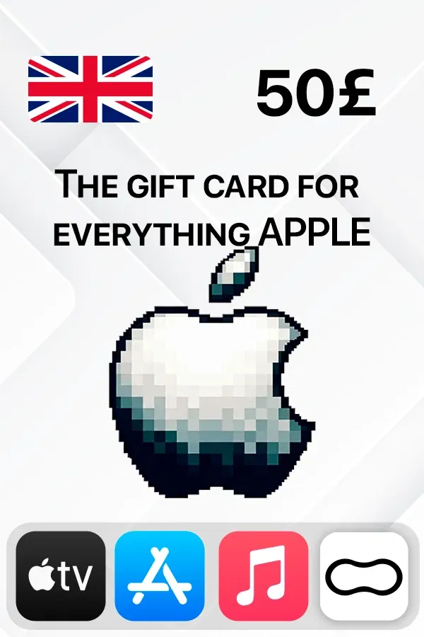 Buy Apple Store & iTunes 50 GBP UK Gift Card