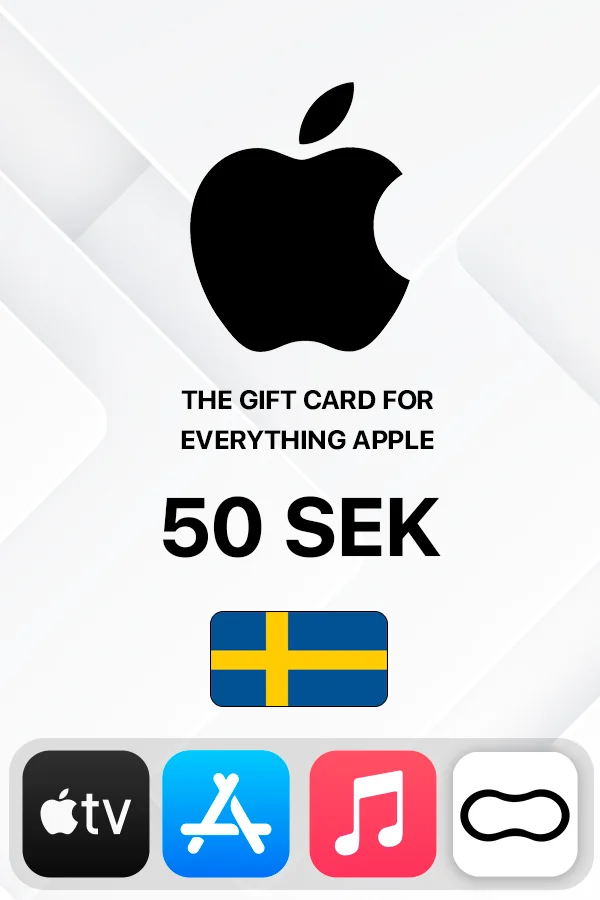 Apple iTunes Gift Card 50 SEK (Sweden)