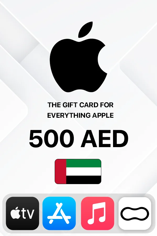 500 AED Apple iTunes ОАЭ