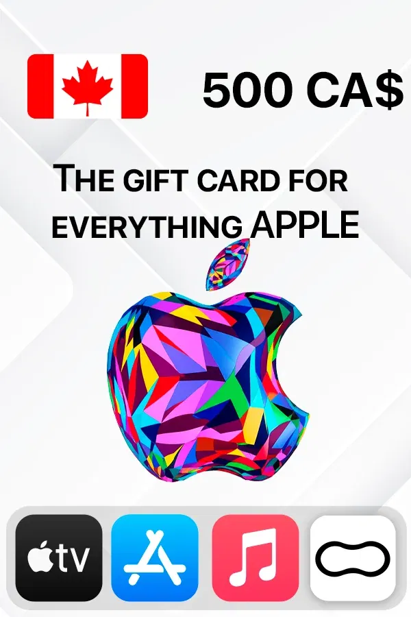 App Store & iTunes 500 $ CAD Canada