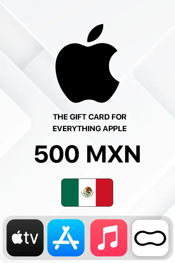 Apple iTunes Gift Card 500 MXN (Mexico)
