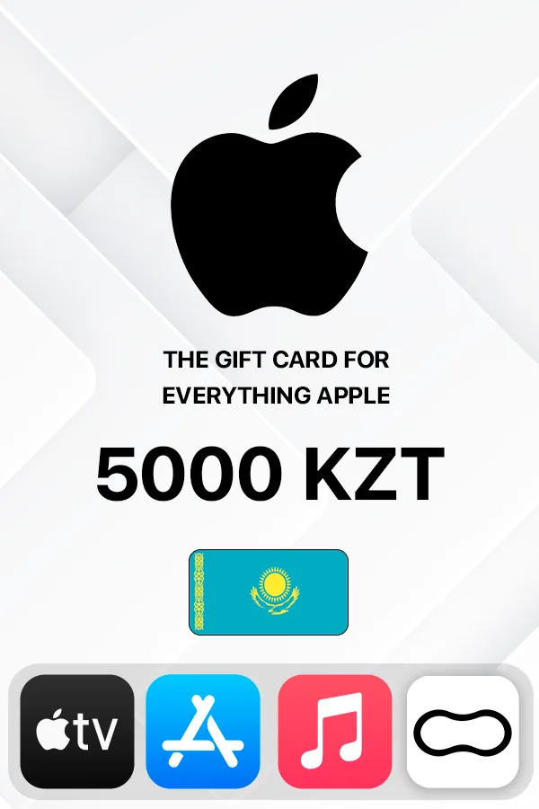 5000 KZT Apple iTunes Kazakhstan