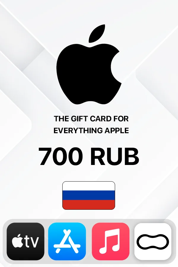Apple iTunes Gift Card 700 RUB (Russia)