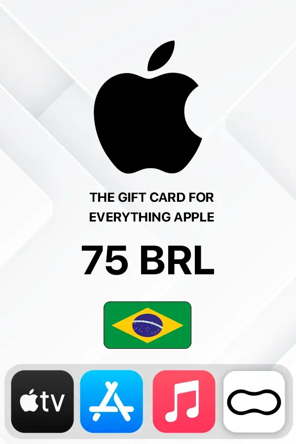 Apple iTunes Gift Card 75 BRL (Brazil)