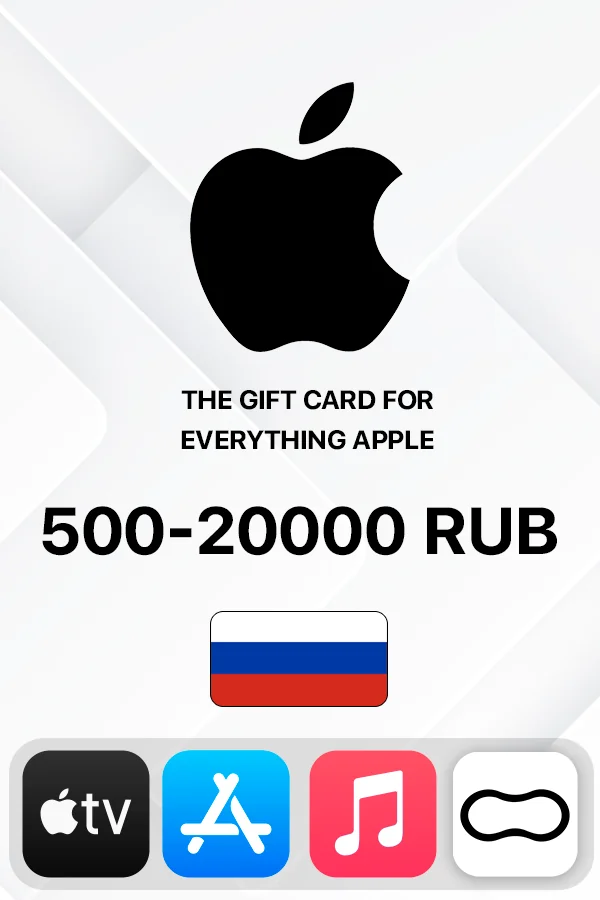 RUB Apple iTunes Россия