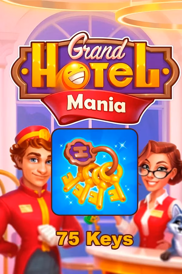 Buy Average bunch of keys (75) for Grand Hotel Mania by ID