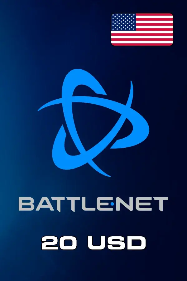 Battle.net 20 USD Gift Card (US)