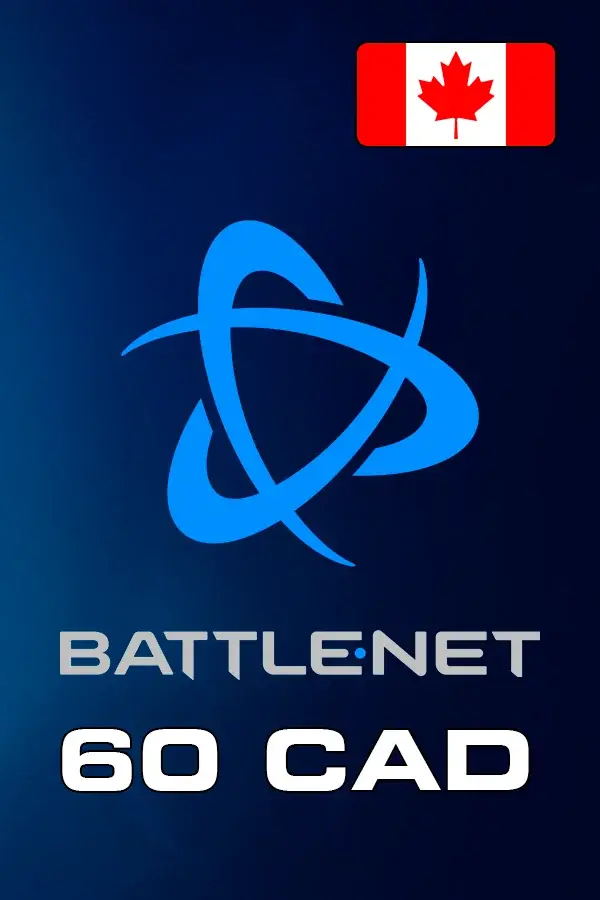 Battle.net 60 CAD Gift Card (Canada)