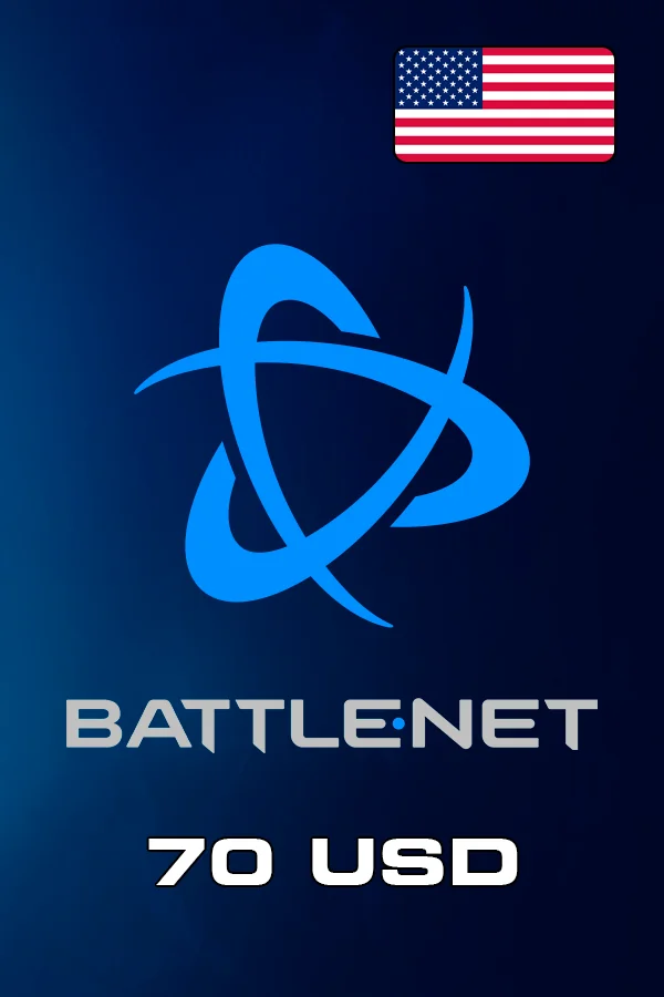 Battle.net 70 USD Gift Card (US)