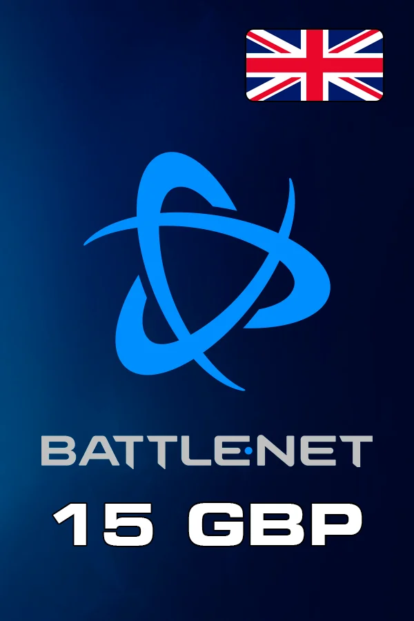 Buy Battle.net (Blizzard) Gift Card 15 GBP UK