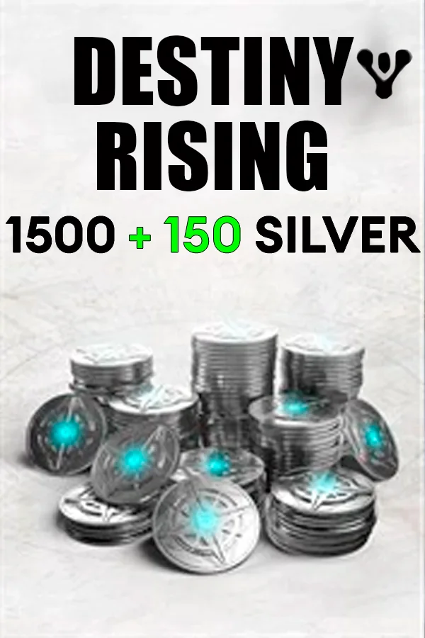 1500 + 150 Серебра | Destiny Rising по ID