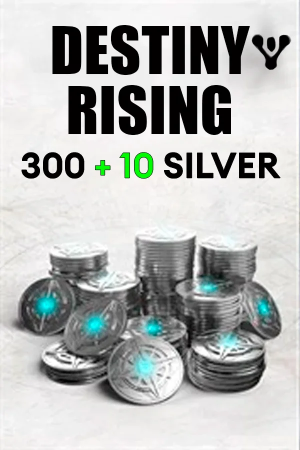 300 + 10 Серебра | Destiny Rising по ID