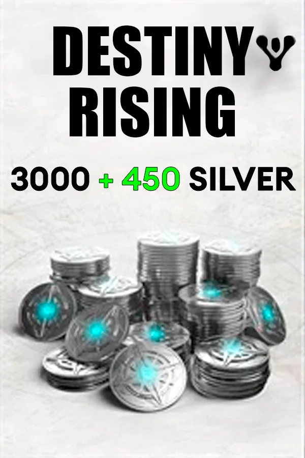 3000 + 450 Серебра | Destiny Rising по ID