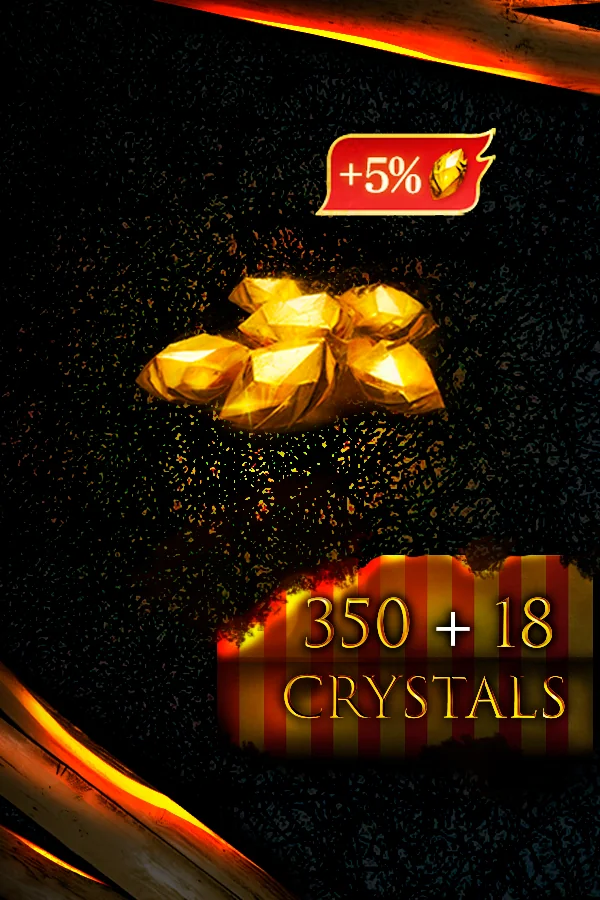 Buy 350 + 18 Crystals Dragonheir: Silent Gods by ID