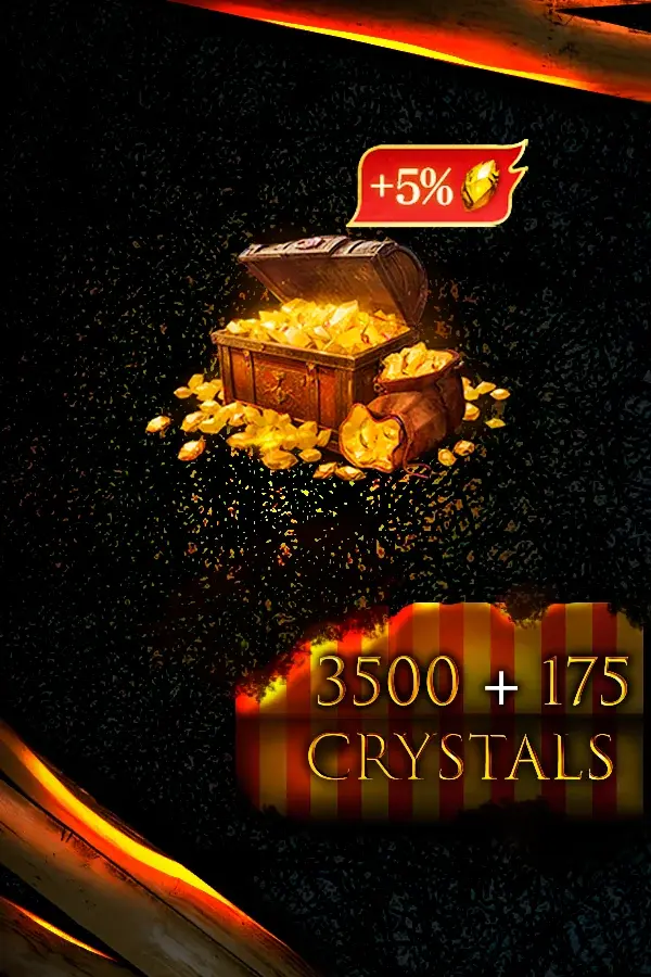 Купить 3500 + 175 Кристаллов для Dragonheir: Silent Gods по ID