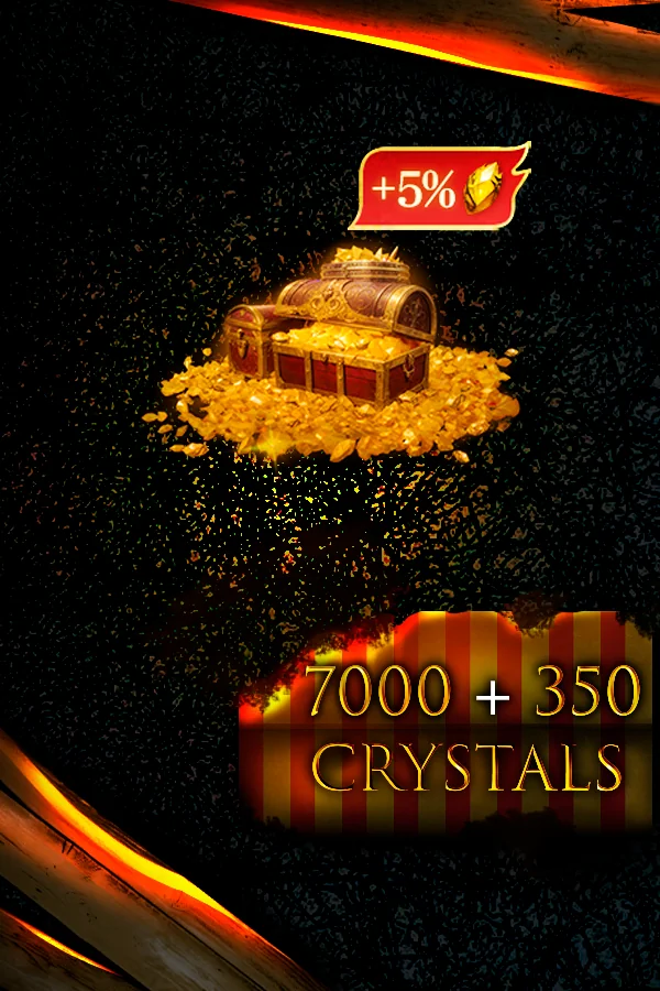 Buy 7000 + 350 Crystals Dragonheir: Silent Gods by ID