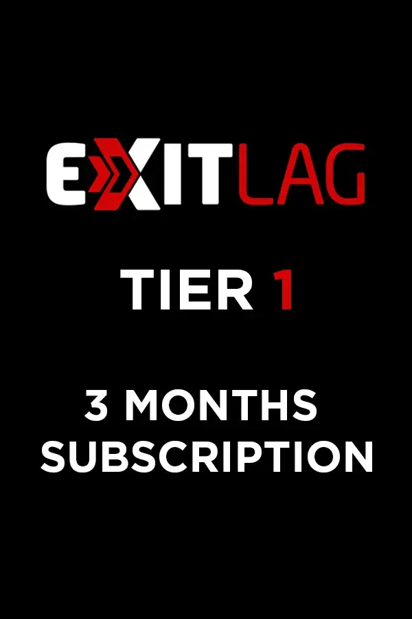 EXITLAG (Tier 1) 3 Months Subscription Key (Global)