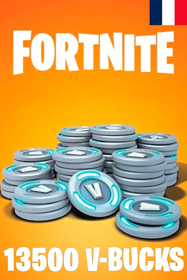 Fortnite 13500 V-Bucks Франция