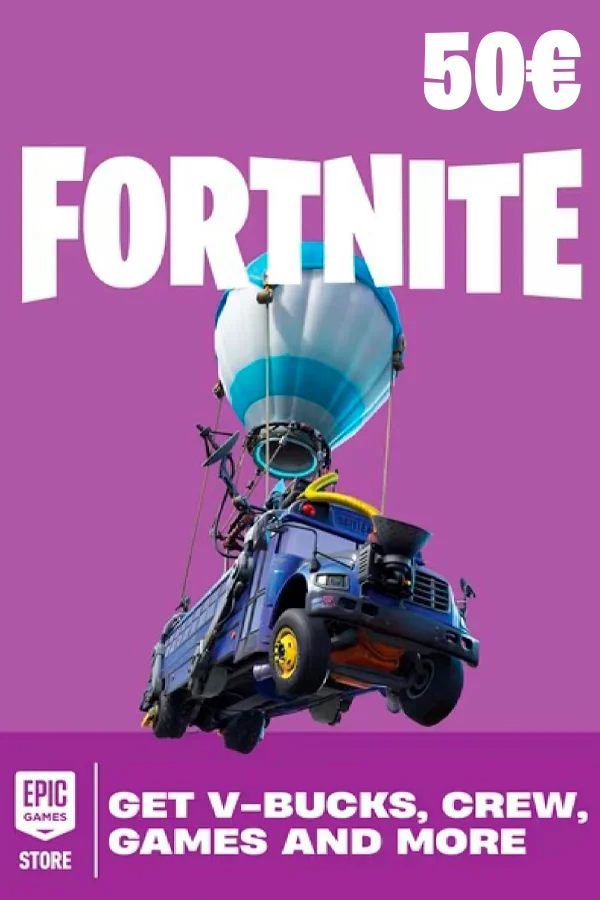 Fortnite 50 EUR Подарочная карта